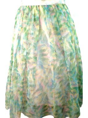 Disney Cinderella LC Lauren Conrad Skirt Princess Medium Tulle Cream Spring